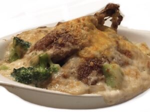 Baked Chicken Leg Rice 焗雞肶飯